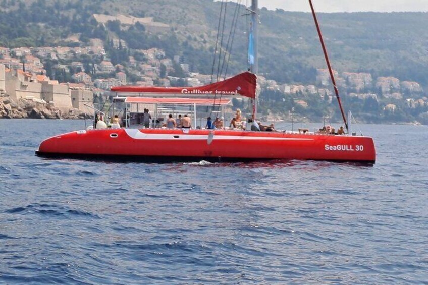 Catamaran Cruise around the Elaphite Islands from Dubrovnik