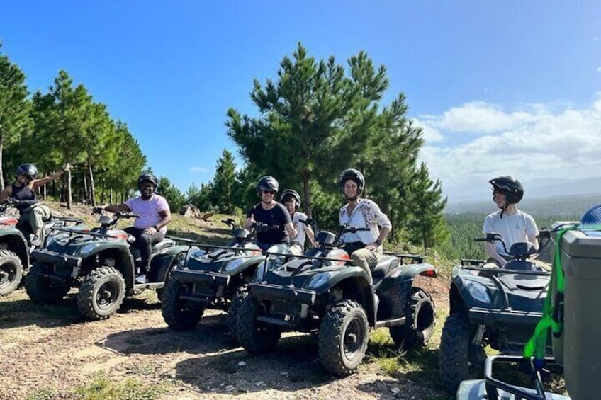 2-Hour Quad Biking Guided Excursion Through the Knysna Forests 