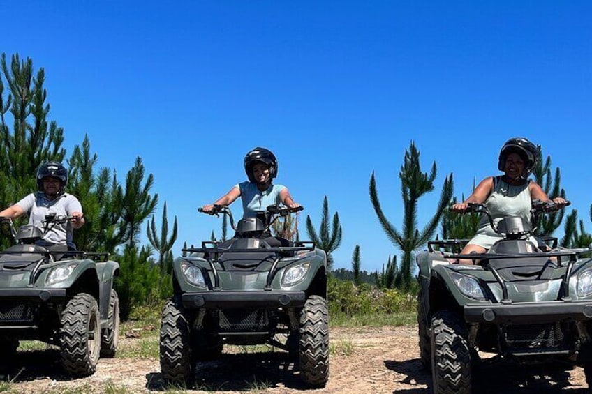 2-Hour Quad Biking Guided Excursion Through the Knysna Forests 