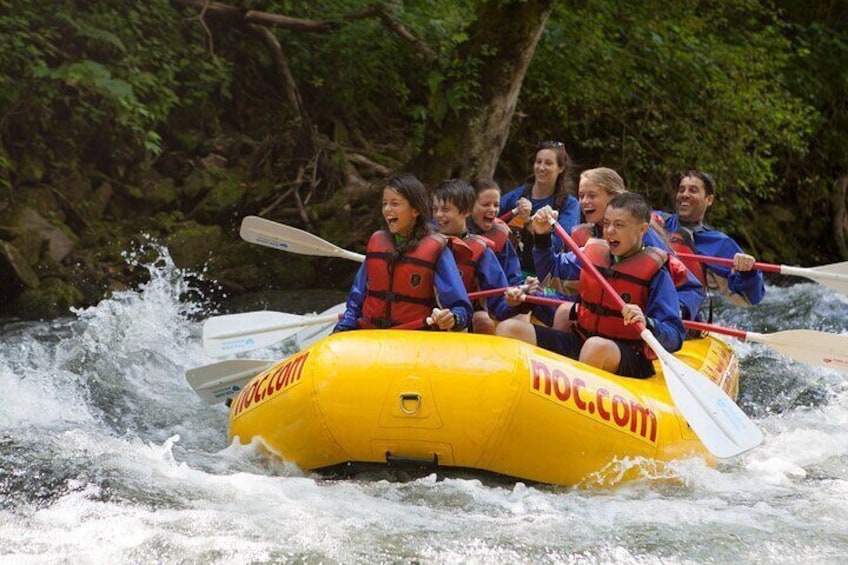 3-Hour Nantahala River Fully Guided Rafting Experience