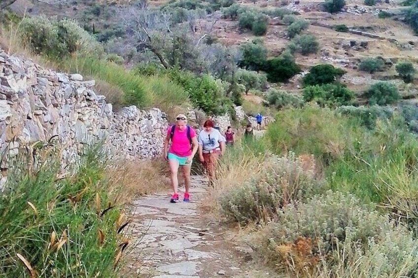 Private Lefkes Byzantine Path Ancient Greek Route Hike