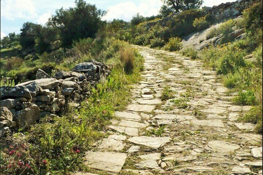 Private Lefkes Byzantine Path Ancient Greek Route Hike