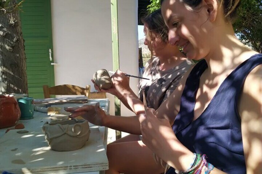 Playing and Creating with Clay 3 Hours Pottery Class