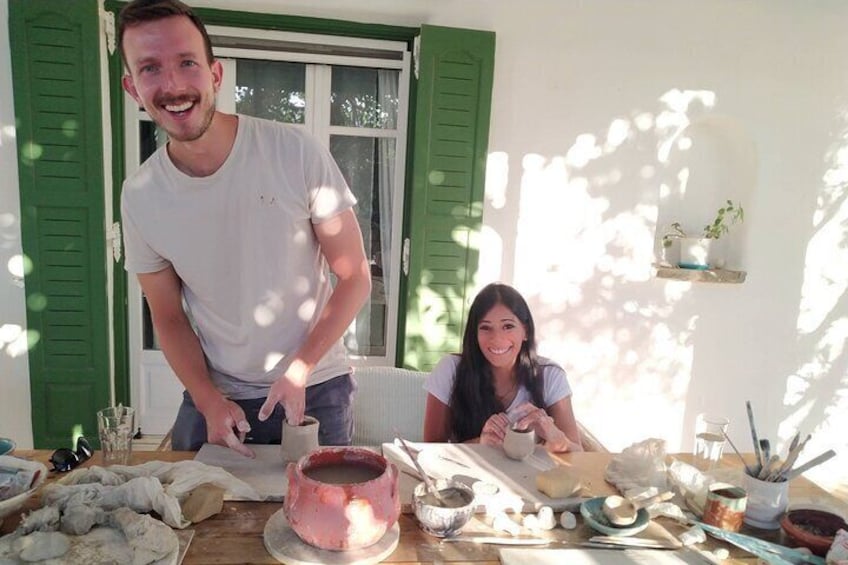 Playing and Creating with Clay 3 Hours Pottery Class