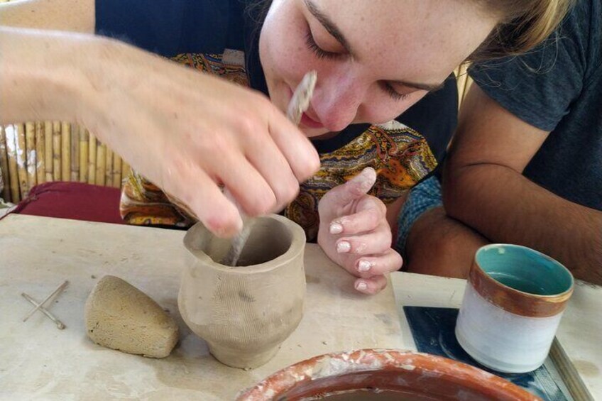 Playing and Creating with Clay 3 Hours Pottery Class