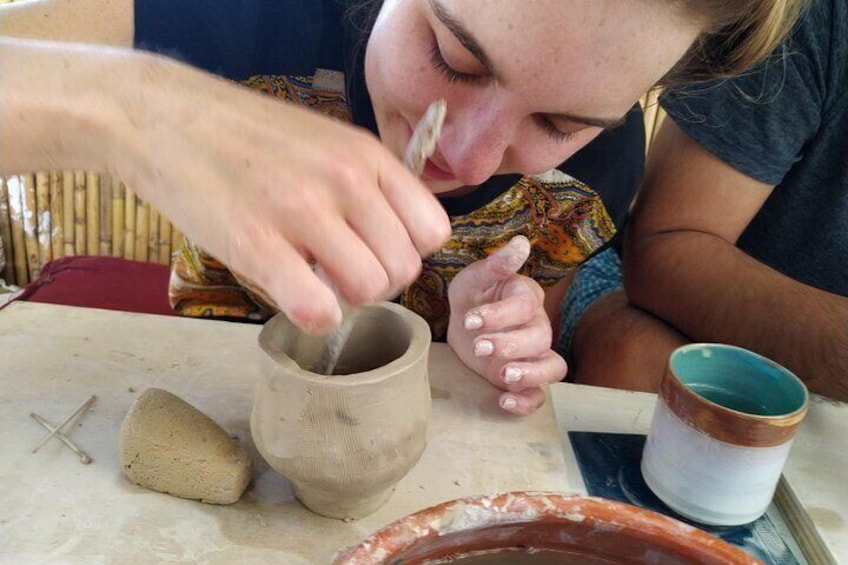 Playing and Creating with Clay 3 Hours Pottery Class