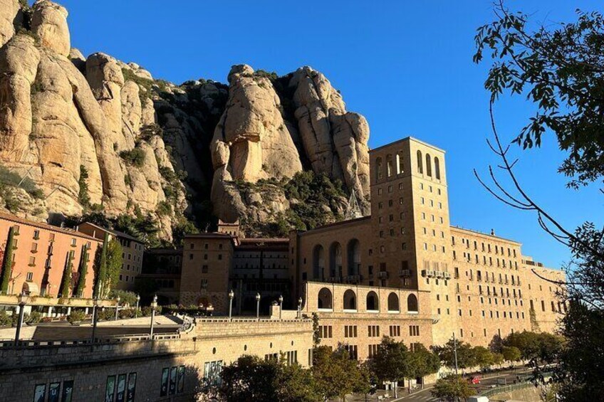 From Barcelona: Be the first tourist in Montserrat! almost private