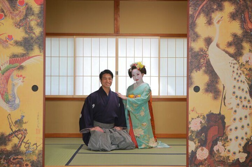 Maiko and Samurai couple plan → campaign price 26,290yen