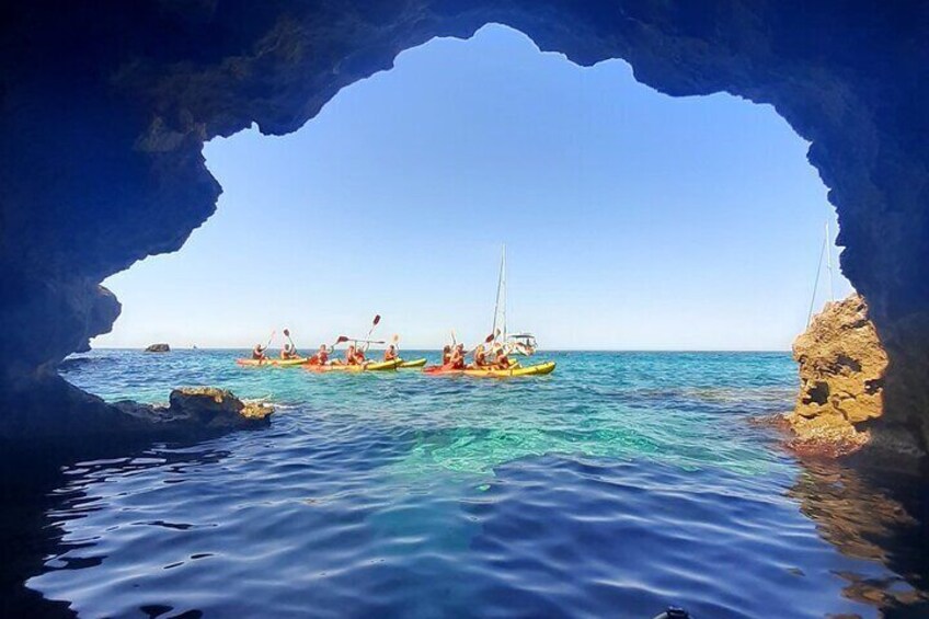 Sea Caves Kayak Tour in Mallorca