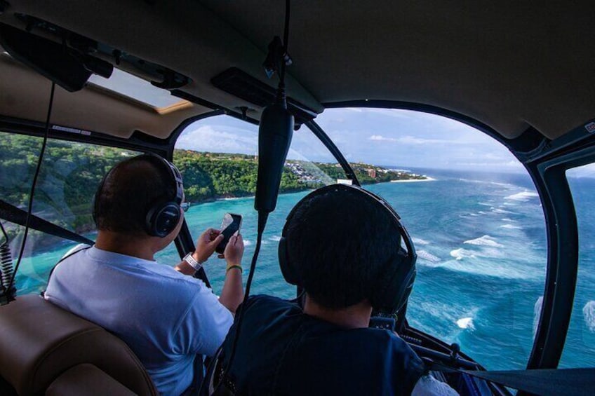 Above the Island of Gods Helicopter Tour