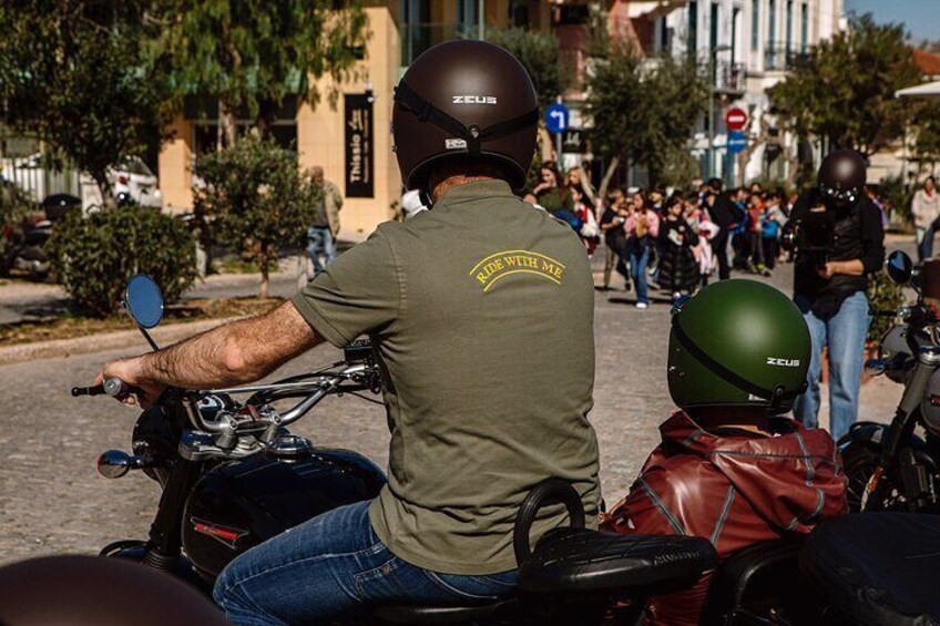 2 Hour Private Tour through Athens Riviera in a Sidecar