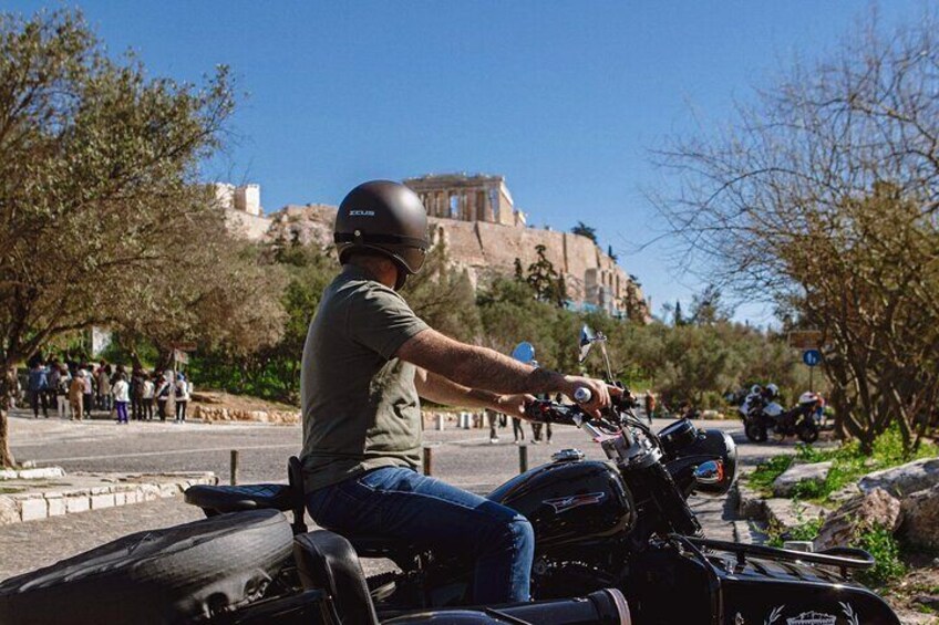 Half Day Sidecar Private Tour to Poseidon Temple & Athens Riviera