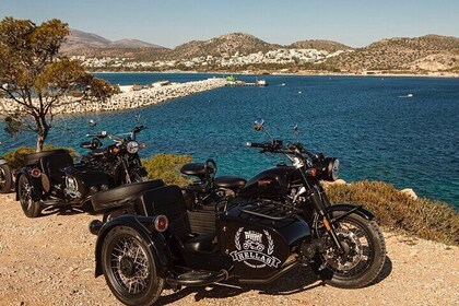 Half Day Sidecar Private Tour to Poseidon Temple & Athens Riviera