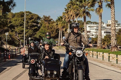 Half Day Sidecar Private Tour to Poseidon Temple & Athens Riviera