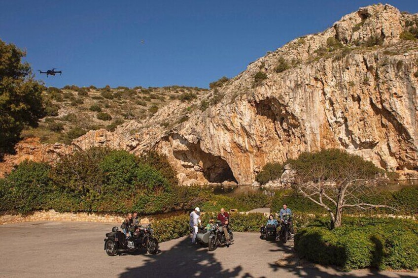 Half Day Sidecar Private Tour to Poseidon Temple & Athens Riviera