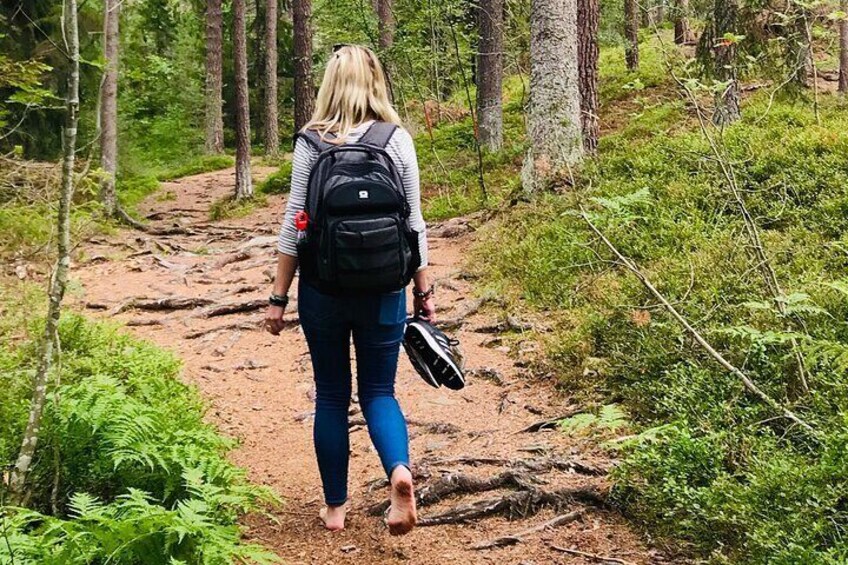 Barefoot walking and Grounding 