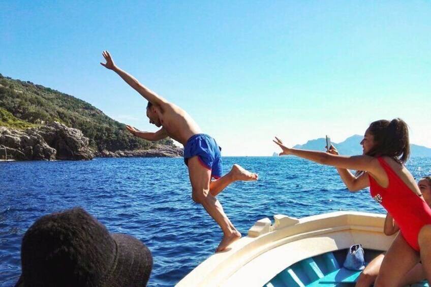 Fishing experience in Capri