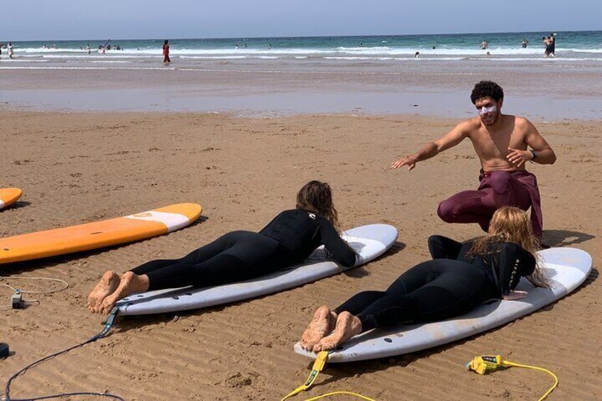 Experience the thrill of surfing in Taghazout with our expert instructors!