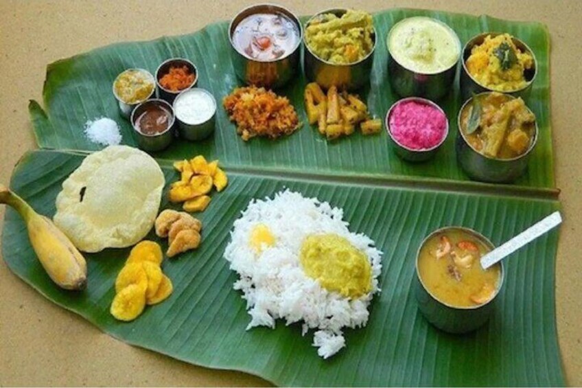 Banana leaf vegetarian lunch
*Pictures shown are for illustration purpose only. Actual product may vary due to product enhancement.