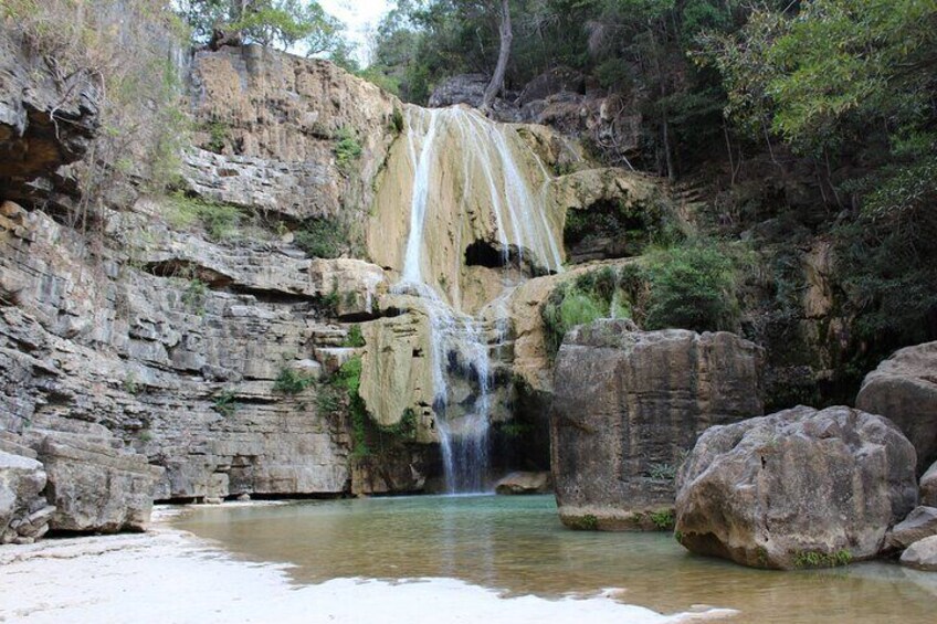 The waterfall of Anosiampela Tsiribihina