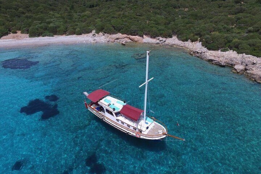 Private Boat Experience in Bodrum Coast with Snorkeling and Coves