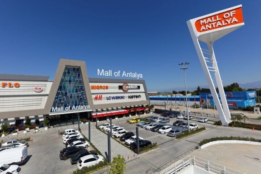 Mall of Antalya with Private Transfer