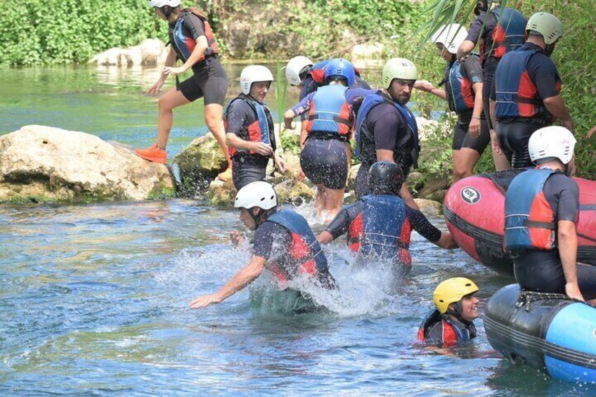 2 hours of Rafting Power on the Gari River in Cassino