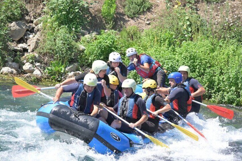 2 hours of Rafting Power on the Gari River in Cassino