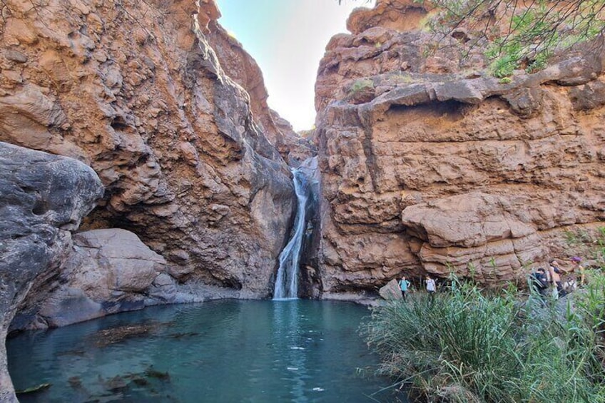 Charco Azul waterfall