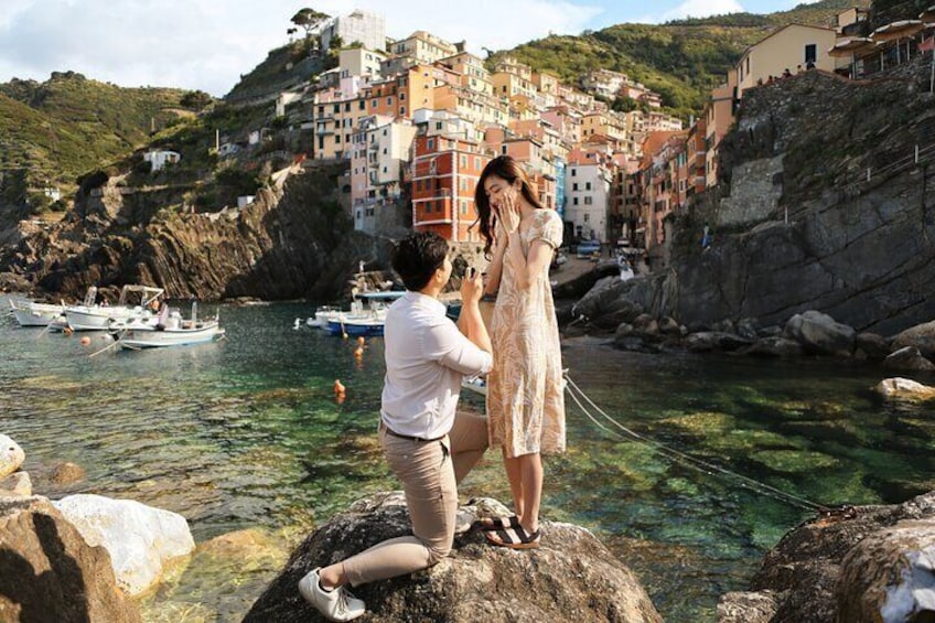 Proposal in Riomaggiore