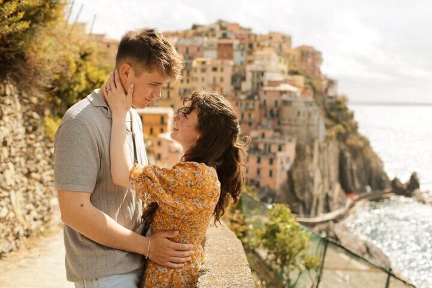 Couple in Manarola