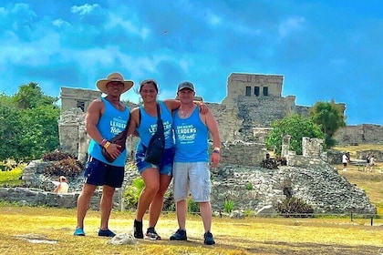 Tulum ruins Land and Air, Cenotes snorkeling and Tequila!