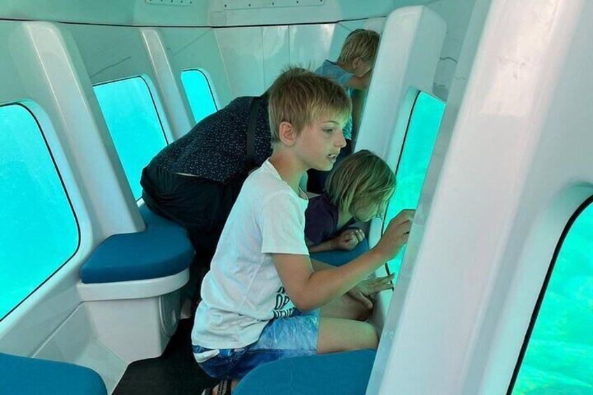 Semi-submarine: visit to the seabed of Porto Bay