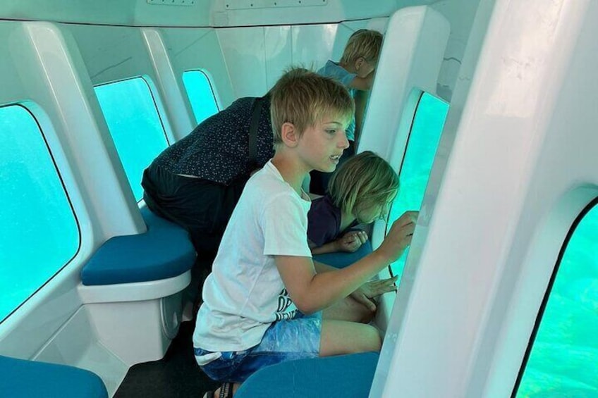 Semi-submarine: visit to the seabed of Porto Bay
