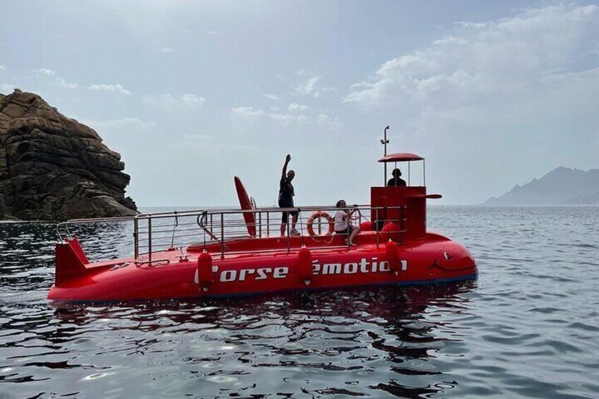 Semi-submarine: visit to the seabed of Porto Bay