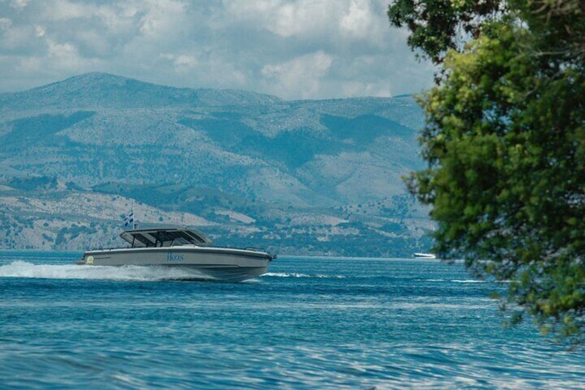 Full Day Private Cruise on Speed Boat in Corfu island