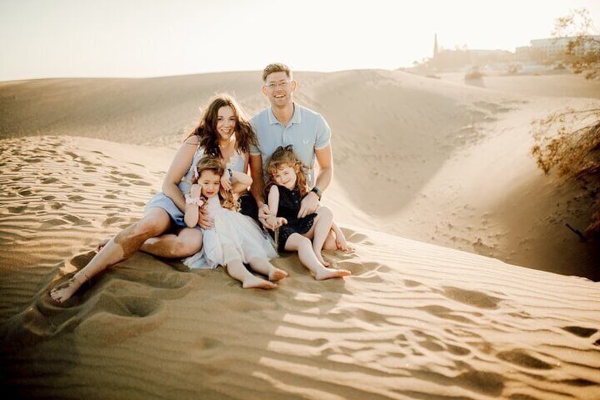 Photoshoot in Maspalomas, Gran Canaria