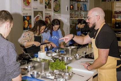 Experience of Basque cuisine: Market Visit and Practical Class