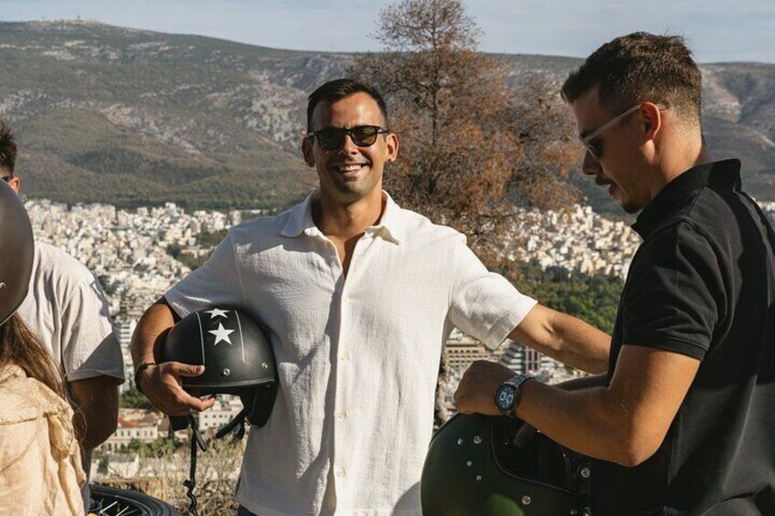 VIP 90" Private Sidecar Tour of Athens Acropolis & Lycabetus