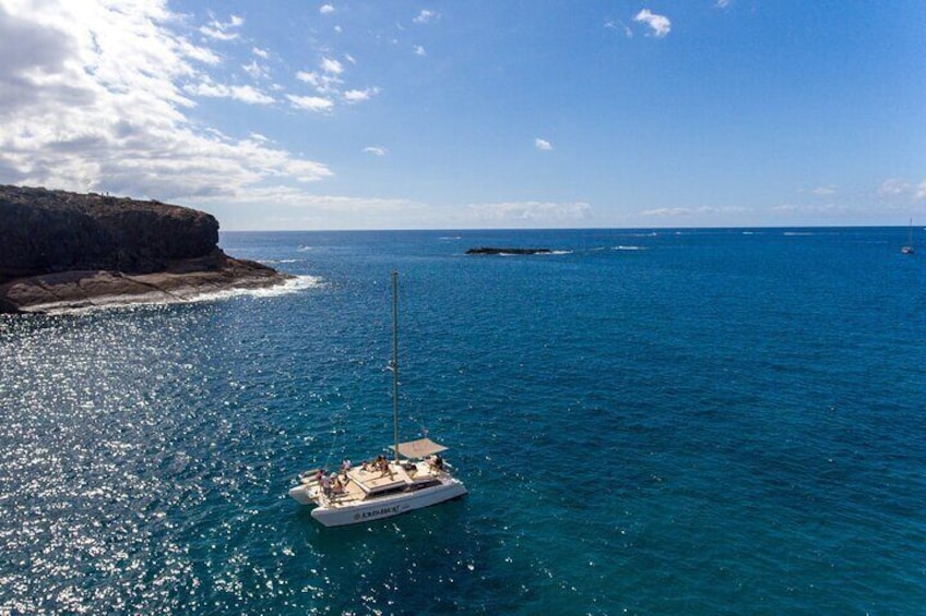 catamaran sailing in Costa Adeje