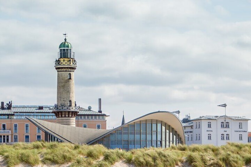 Guided tour of the seaside resort of Warnemuende