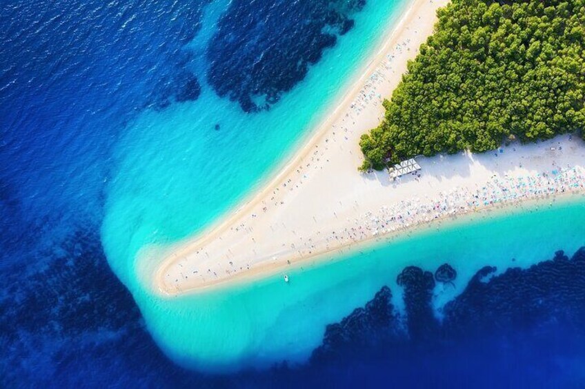 Golden Horn Beach & North Shore of Hvar Island Private Boat Tour