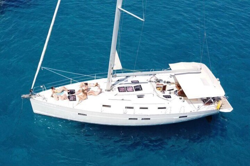  Private Tour of Ibiza 8 hours, Sailing, snorkeling, paddle surfing!!!
