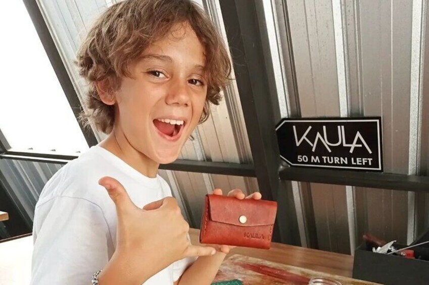 Leather Craft Workshop in Bali - 6 hours 
