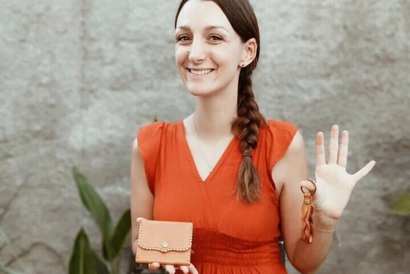 Leather Craft Workshop in Bali - 6 hours 