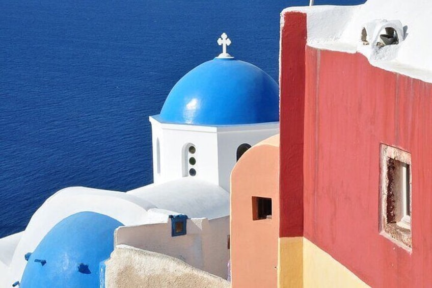 Private 5-Hour Santorini Island Tour with Winery Lunch