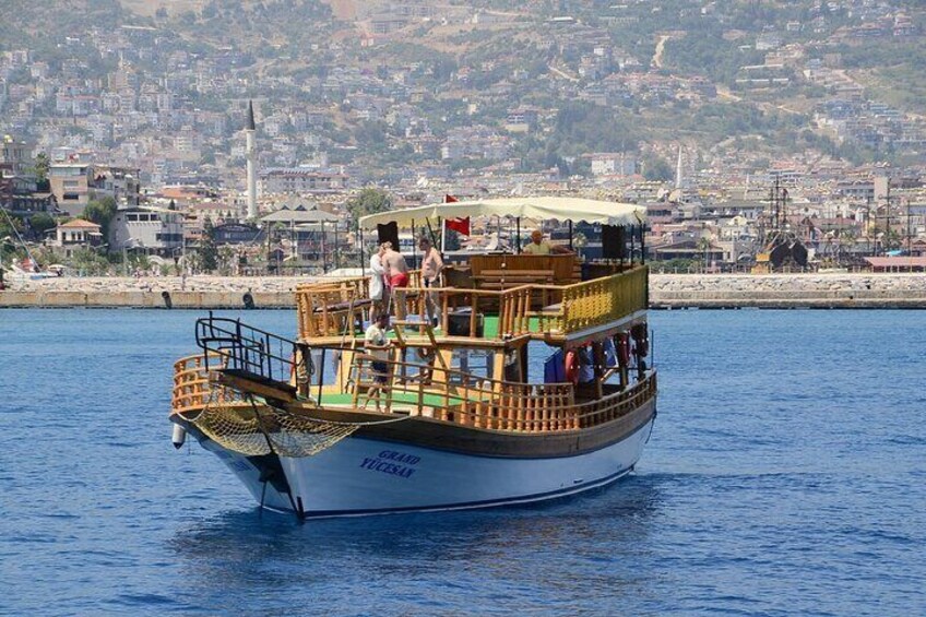 Alanya Relaxing Boat Tour
