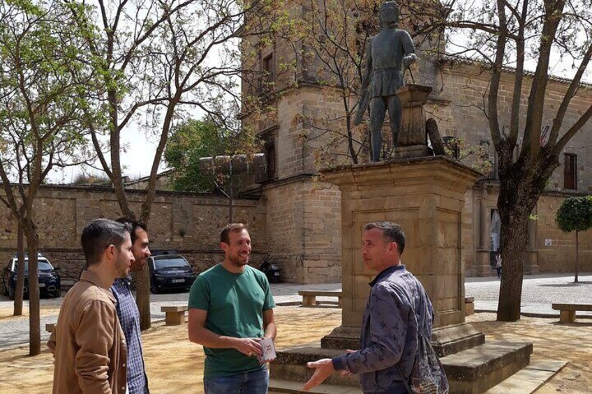 Exchanges with a group of visitors