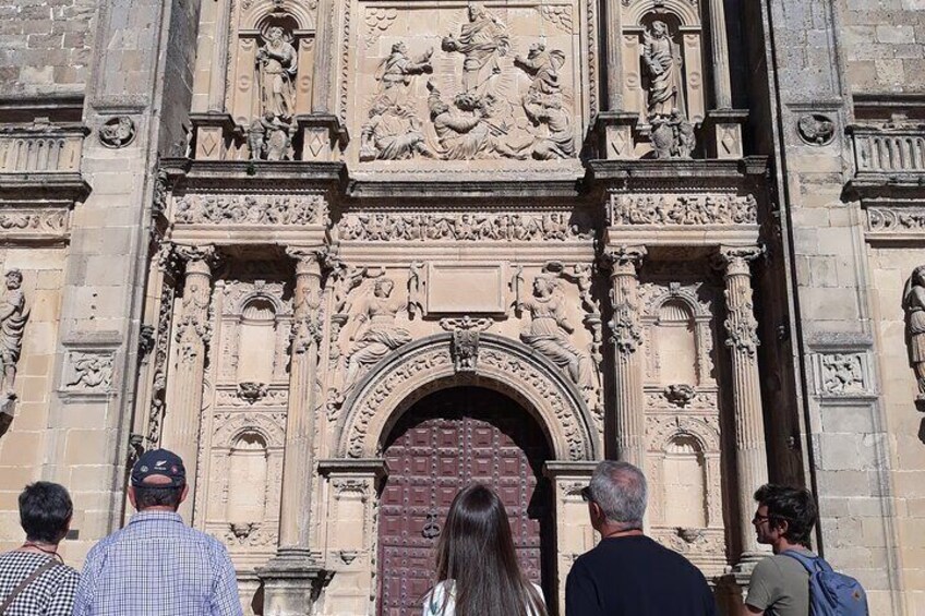 Facade of the Chapel of El Salvador
