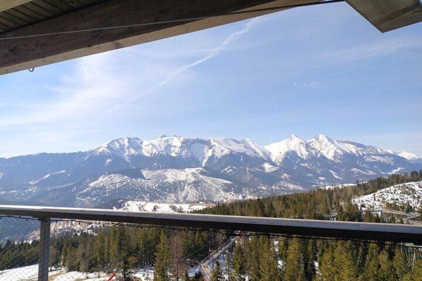 Tree Top Walk in Slovakia & Zakopane Private Tour From Krakow